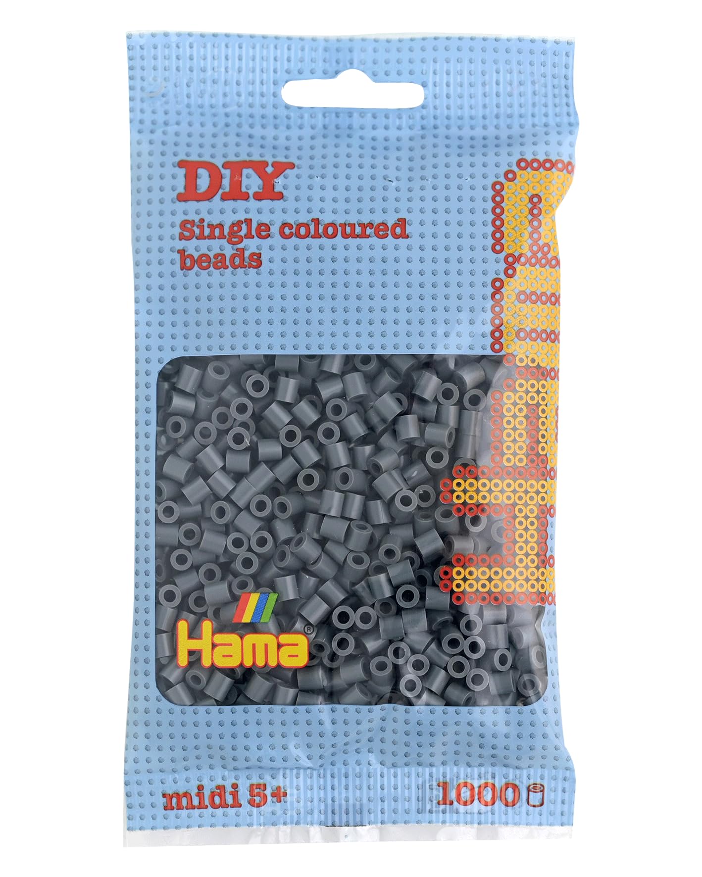 Hama 207-71 Midi Bead, Dark Grey