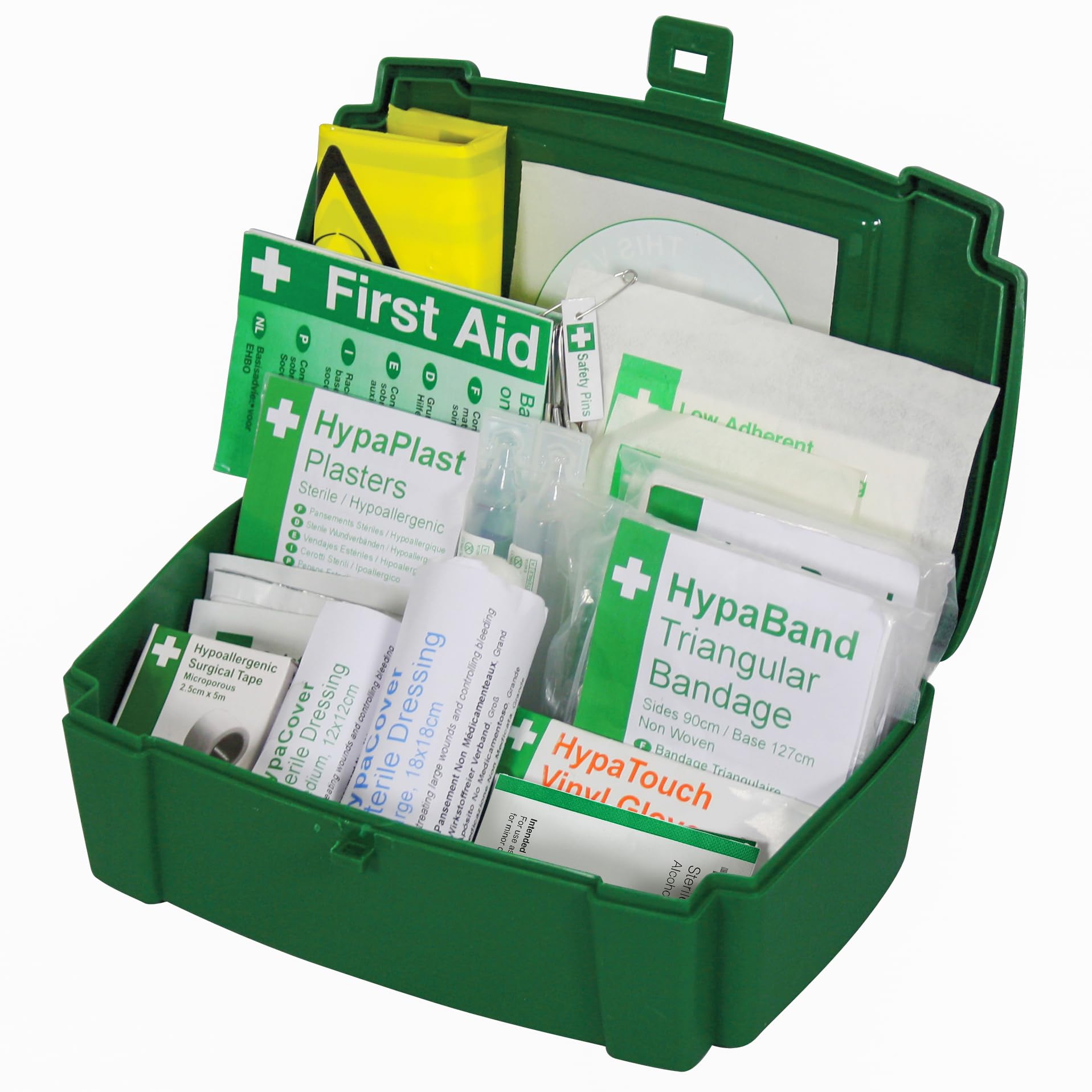 Safety First Aid Car Kit - HSE Compliant (Hard Box)