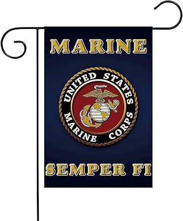 Download Party Supplies Home Of Marine Corps Garden Flag Armed Forces Usmc Semper Fi United State Military Veteran Double Sided Made In Usa 13 X 18 5 Inch Paper Party Supplies