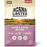 ACANA Singles Limited Ingredient Grain Free High Protein Dry Dog Food Lamb & Apple Recipe 4.5lb Bag
