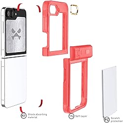 Ghostek Covert Clear Galaxy Z Flip 6 Case with