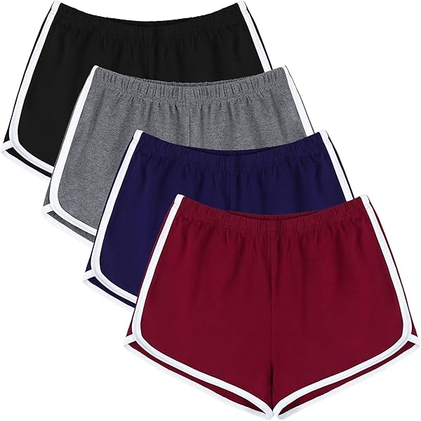 URATOT Pantalones cortos deportivos de algodón de 6 URATOT Pantalones cortos deportivos de algodón de 6