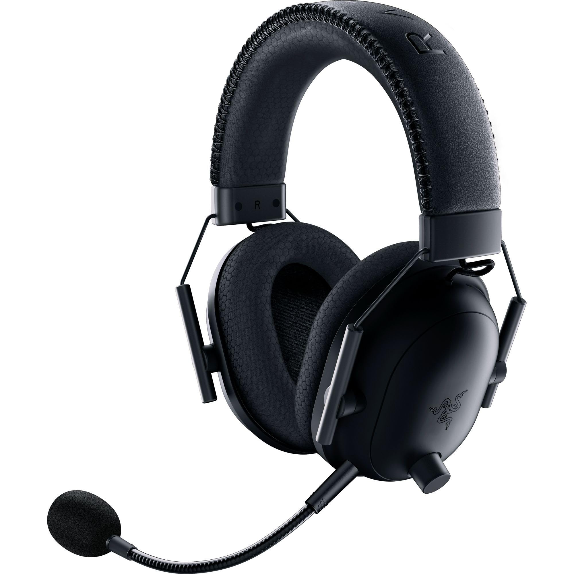 Razer BlackShark V2 Pro Wireless Xbox Gaming Headset: 50mm Drivers - Super Wideband Mic - Noise Isolating Earcups - for Xbox, PS5, Nintendo Switch 2, PC, Mac - Bluetooth, USB-C - 70hr Battery - Black