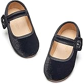 Flaryzone Toddler/Little Girls' Ballerina Flat Mary Jane Princess Dress Shoes - Wedding School Party