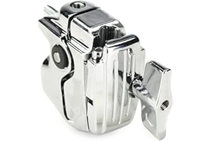 Ludwig LAPAM1 Atlas Single Mount Bracket Drum Set Mounting Hardware, Silver,Black