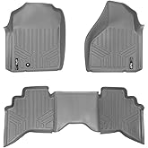 MAXLINER Floor Mats 2 Row Liner Set for 2002-2008 Dodge Ram 1500
