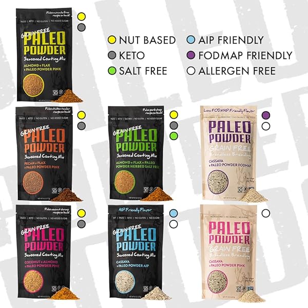 PALEO POWDER BREADLESS BREADING | CASSAVA ROOT + PALEO POWDER AIP | GLUTEN FREE, NO ADDITIVES