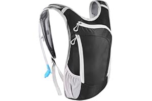 KUYOU Hydration Pack,Hydration Backpack with 2L Hydration Bladder Lightweight Insulation Water Pack for Running Hiking Riding Camping Cycling Climbing Fits Men & Women