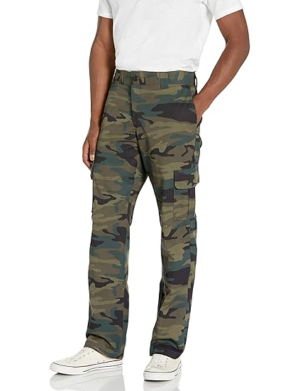 dickies men's regular straight stretch twill cargo pant