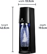 Sodastream Electric Terra Sparkling Water Maker 60L CO2 Quick Connect Black view 7