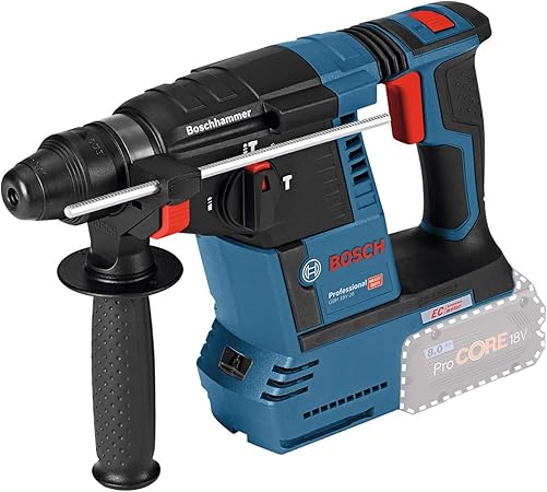 Bosch Professional 0611909000 Perceuse Marteau Rotatif Sans Fil Gbh P 18 V 26 C 18 V O De Percage Maxi Dans Le Bois 30 Mm Boite En Carton Bleu Amazon Fr Bricolage