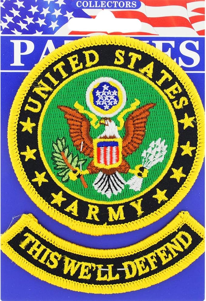 United States Army Seal This We'll Defend Embroidered Patch