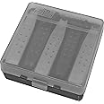 MTM PMC5 Compact Handgun Magazine Case, Holds 5 Double-Stack Magazines, USA Made, Clear Smoke