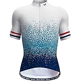 Lo.gas Cycling Jersey Men Short/Long Sleeve Bike Biking Shirts Full Zip with Pockets Road Bicycle Clothes