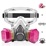 TECENVAA Respirator Mask Half Face Gas Mask