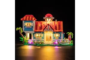 LIGHTAILING Light for Lego-43268 Lilo and Stitch Beach-House - Led Lighting Kit Compatible with Lego Building Blocks Model - 