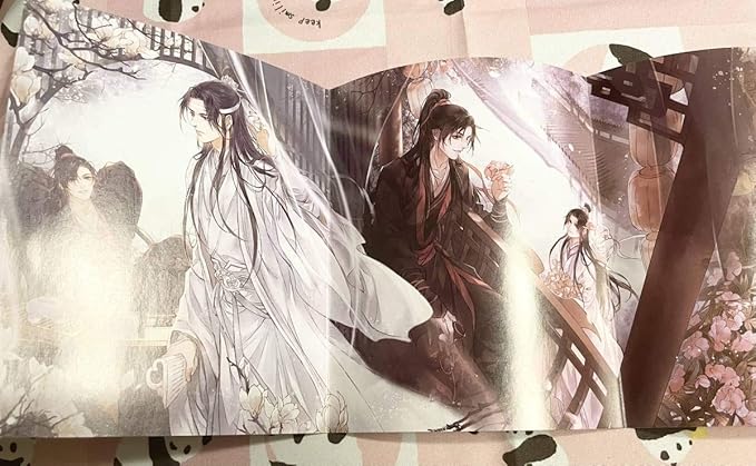 Amazon 魔道祖師 本編特装版特典 四季絵巻ポスター おもちゃ ホビー
