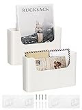 FKTXCO Wall File Organizer Holder Wall Mount