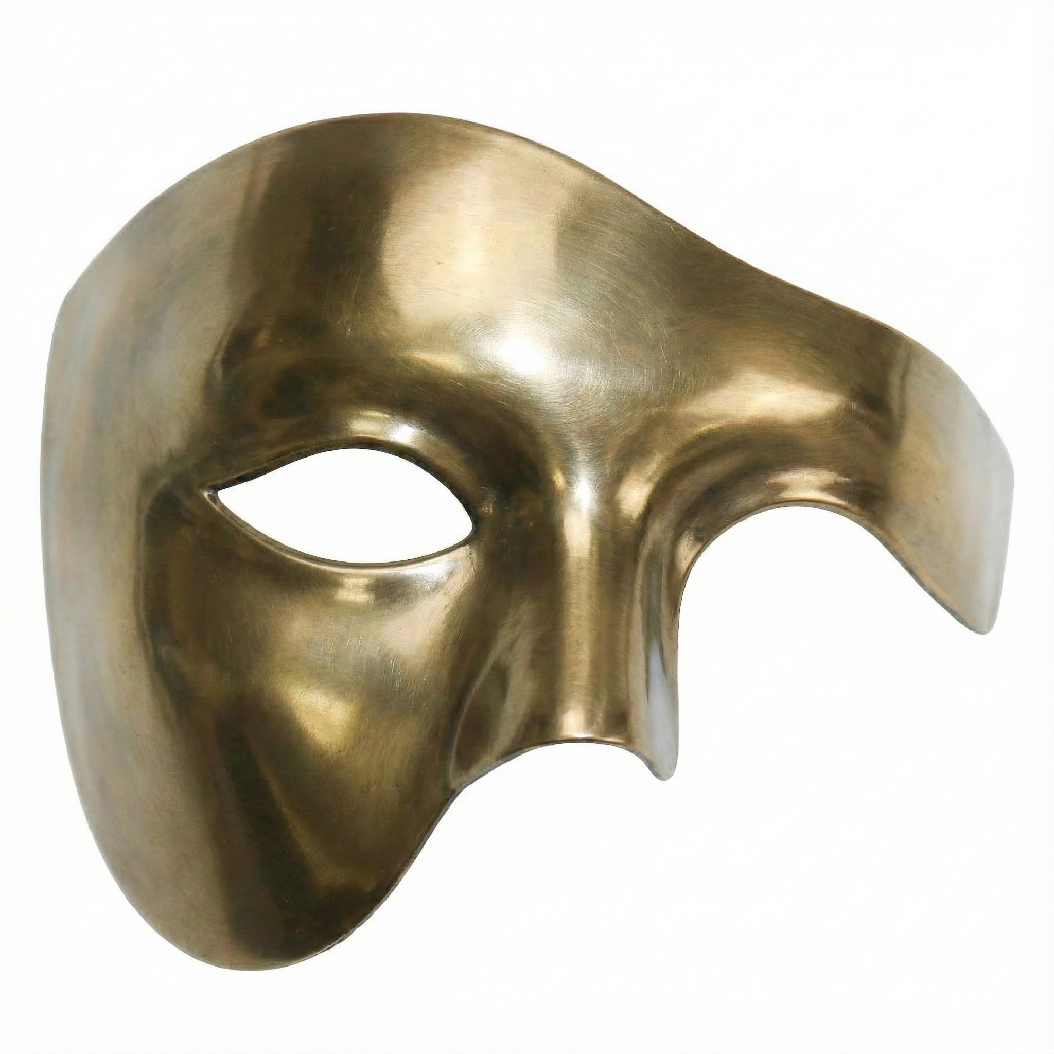 Coddsmz Masquerade Mask Phantom of The Opera Mechanical Venetian Party Mask(Antique Gold)