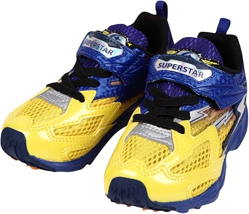 Amazon ムーンスター Moonstar スーパースター バネのチカラ 男の子 スニーカー Ssk738 19cm イエロー Moonstar ムーンスター 運動靴 スニーカー
