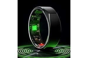 KEREEP Smart Ring, Wearable Fitness Sleep Tracker for Men Women, Size 9