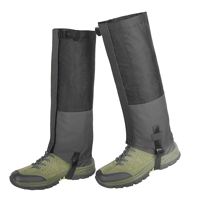 Unigear Leg Gaiters Waterproof Snow Boot Gaiters 600D AntiTear Oxford
