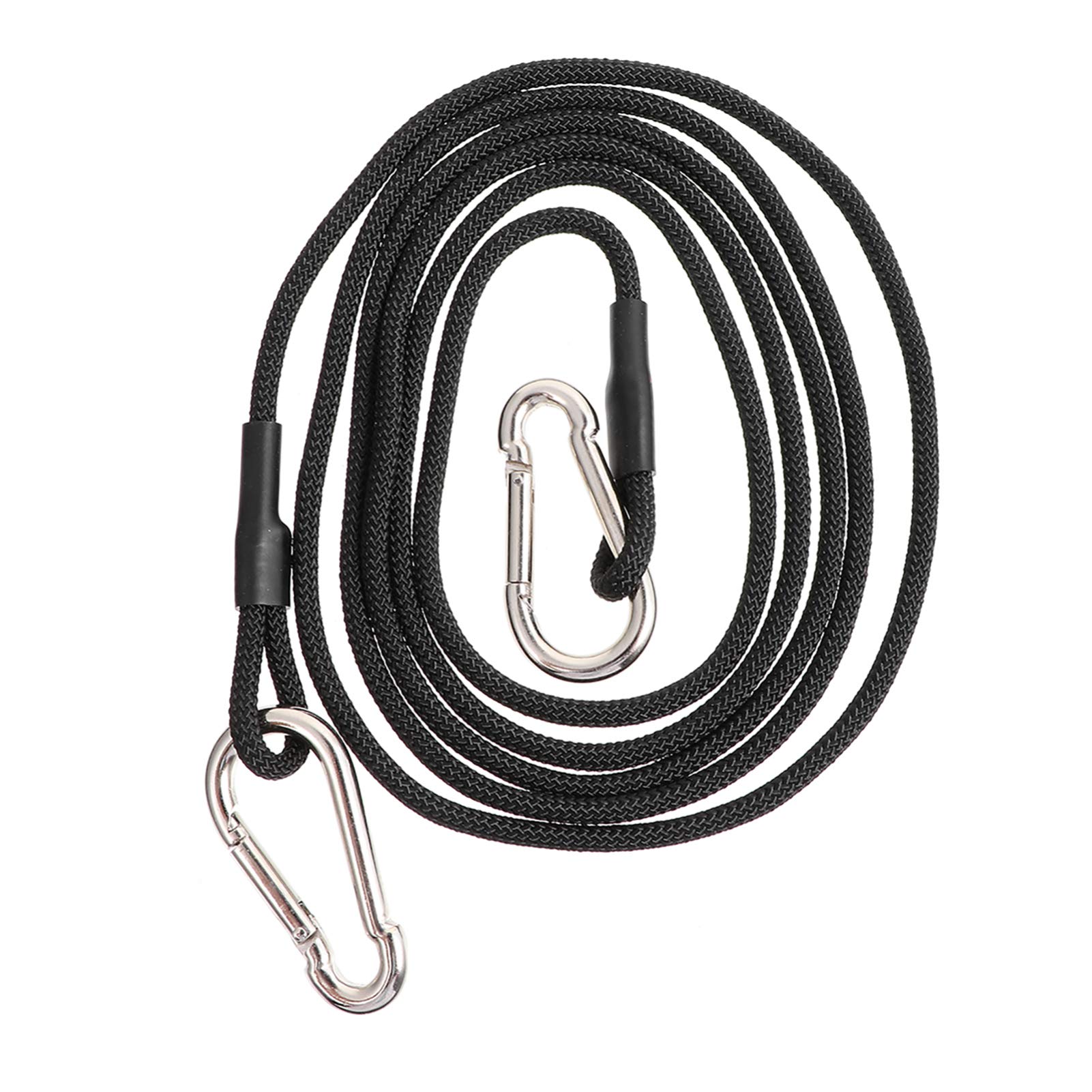 BESPORTBLE Pulley Cable Machine Attachment Fitness LAT and Lift Pulley System Rope Gym for Triceps Pull Down Biceps Curl Back Forearm Shoulder Black 2.5m