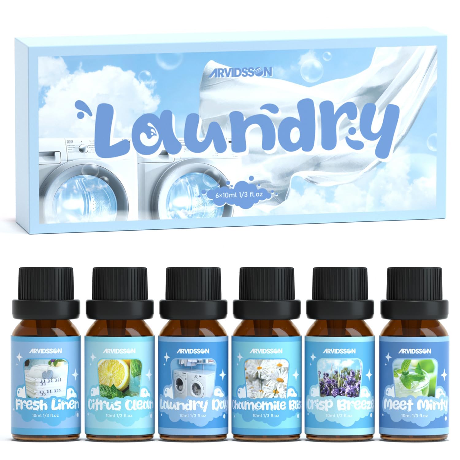 Laundry Collection Essential Oil Set, ARVIDSSON