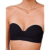 Pepper Bra for AA–B Cups | Strapless Lightly Lined Multiway Underwire Bra for Women with Convertible Straps