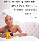 New Miuz Collagen Bubble Bath Turmeric Arnica Orange Oil Dry Skin Hydration view 2