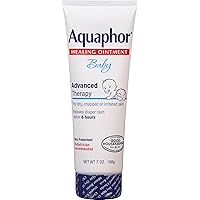 Aquaphor Baby Healing Ointment - for Chapped Skin, Diaper Rash and Minor Scratches - 7 Ounce (Pack of 1)