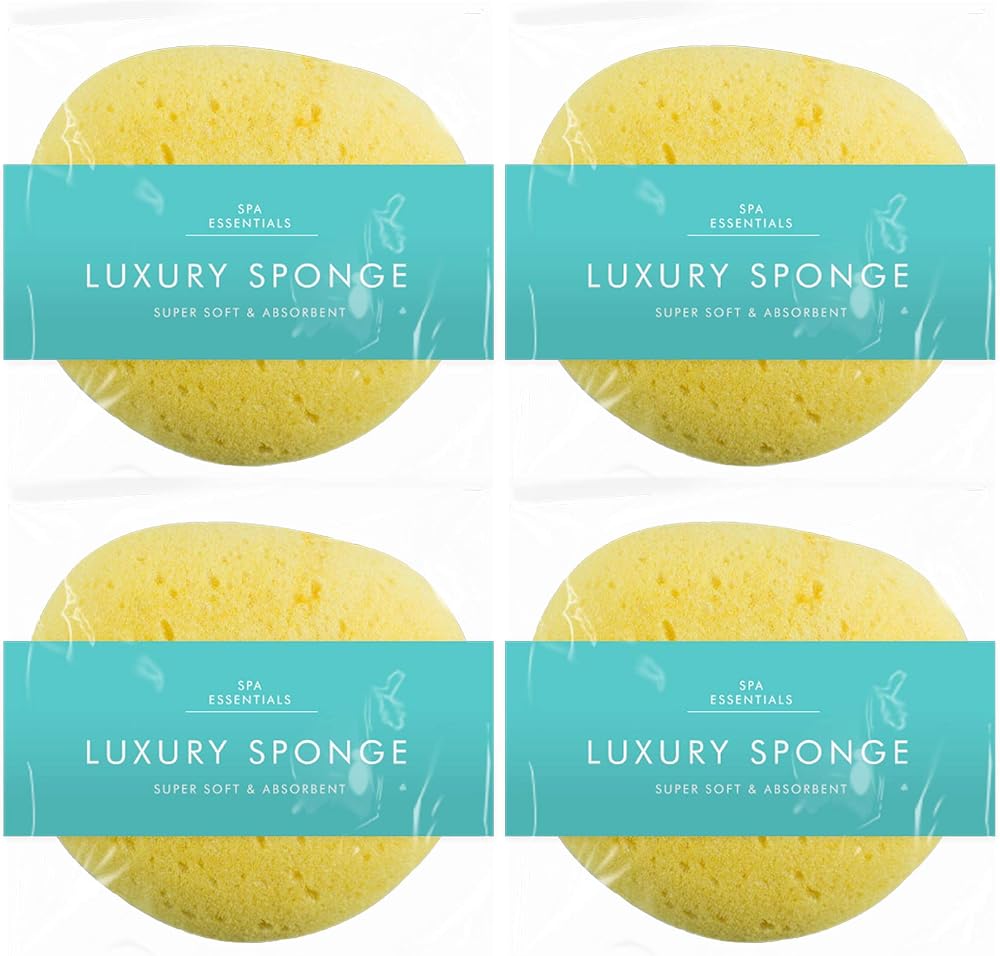 SPA Luxury Bath Sponge XL Soft Shower Exfoliating Gentle Body Wash