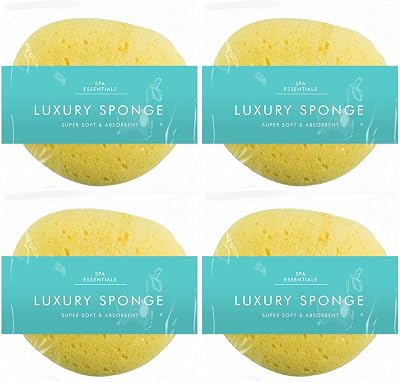 SPA Luxury Bath Sponge XL Soft Shower Exfoliating Gentle Body Wash