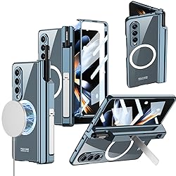NINKI Compatible Samsung Galaxy Z Fold 4 Case Clear
