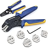 haisstronica 6PCS Crimping Tool Set- Ratcheting