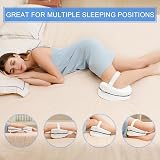 BEAUTRIP Leg Pillow Ergonomic Memory Foam Knee Pillow with Strap view 4