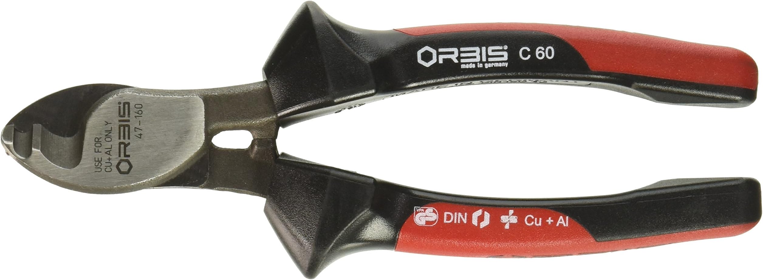 47-1600/20RR Cable Shear 6 1/4" with Dual-Component-Sleeve