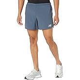 New Balance Men's Impact Run 5 Inch Short 22, Thunder, Large
