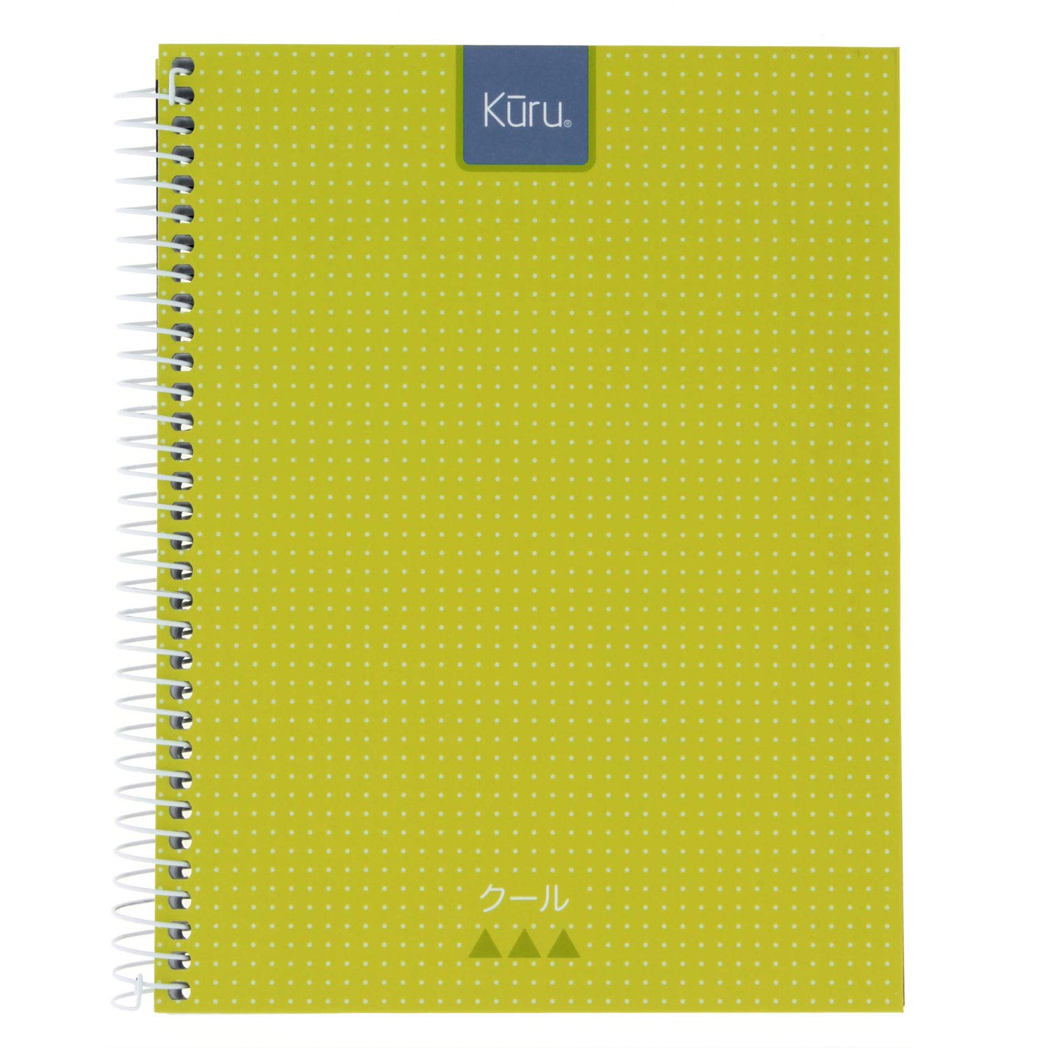 Grafoplás 88525420 Kuru Collection Spiral Notebook Squared 5 Mm, Green, A5