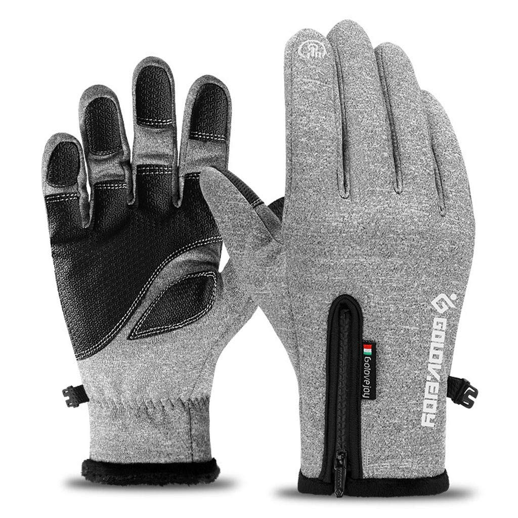  Nesee Mens Winter Driving Leather Gloves