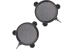 Waycreat 2-Pack 4 Inch Aquarium Air Stone, Air Stones Disc, for Hydroponics, Fish Tank, Air Pump