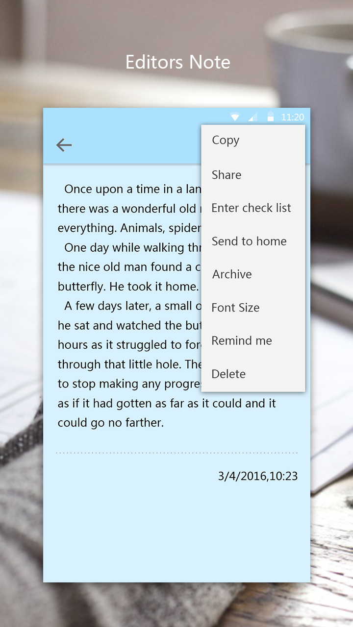 Color Notepad Appstore for Android