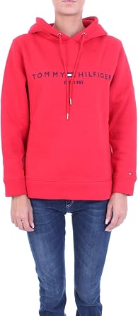 Sudadera Tommy Hilfiger Mujer Roja Clearance Sale, UP TO 64% OFF |  eshowmagazine.com