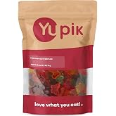 Yupik Mini Gummy Butterflies, 2.2 lb (35.2 oz), Assorted Fruit Flavors, Soft &amp; Chewy, Colorful Gummies, Fun Treat, Sweet Candy, Delicious Snack, Ideal for Gifting, Holidays &amp; Baking