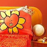 Kitsch x BT21 Satin Pillowcase Tata Queen 19x26 Zipper Hair Skin view 6