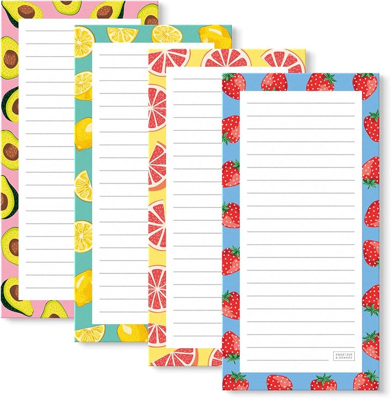 Sweetzer & Orange S&O Magnetic Sheets for Refrigerator 4 Pack 3.5x7 45 Pages