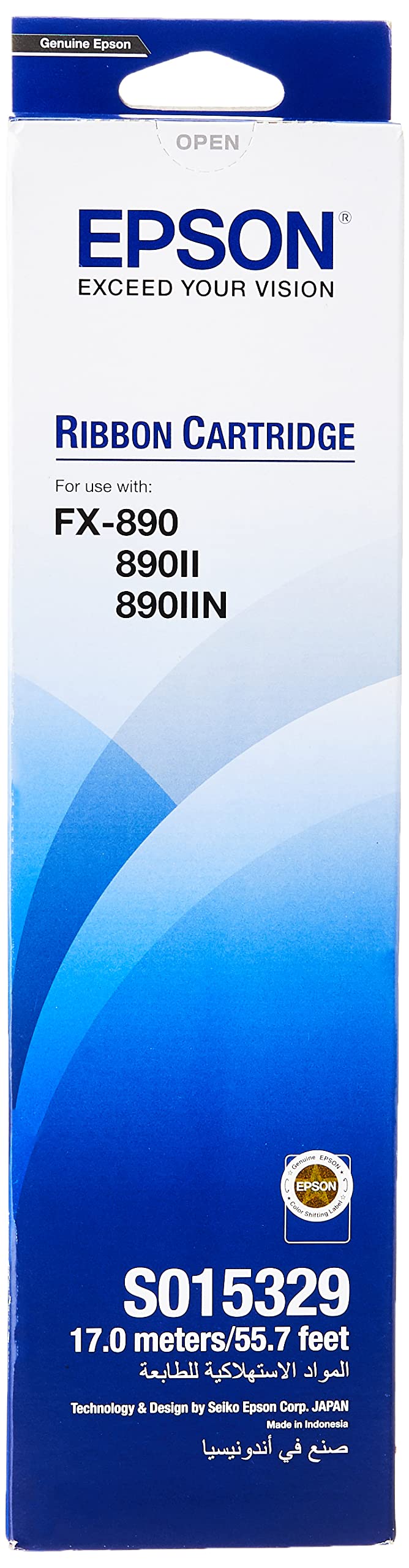 Epson Supplies ribbon Cartridge For Fx890, Black, Genuine