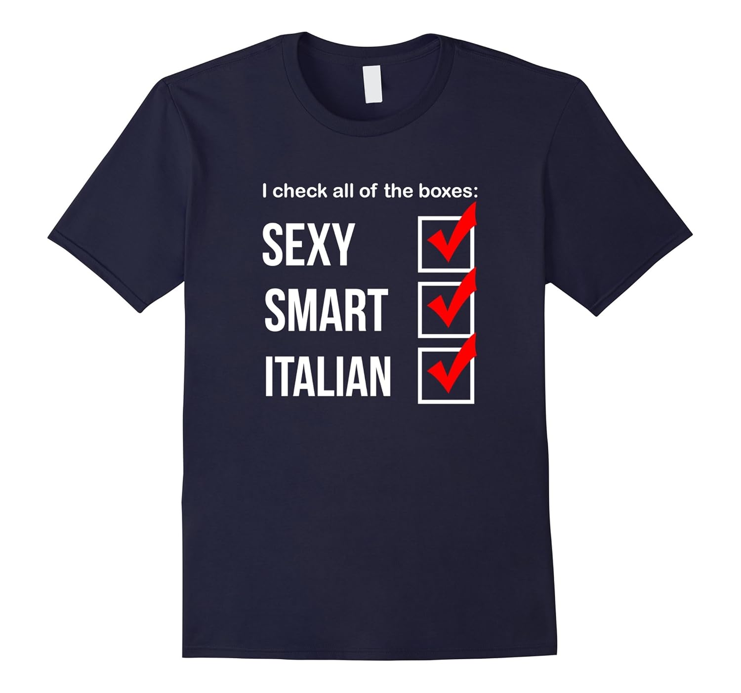 Sexy Smart Italian Shirt Funny Girlfriend Gift Proud Italy-ANZ