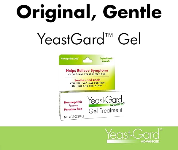 YEASTGARD ADVANCED HOMEOPATHIC YEAST TREATMENT VAGINAL GEL -WHITE 1 OZ