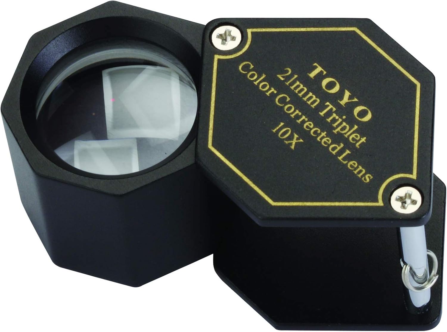 Toyo Professional Hexagonal 10X Magnifying Jeweler's Loupe